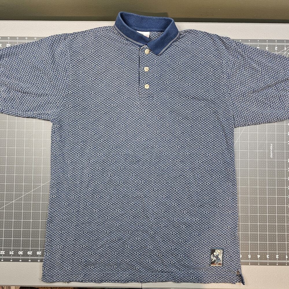 Vintage Disney Grumpy Polo Shirt Medium Preppy Casual Cartoon Dadcore Classic TV